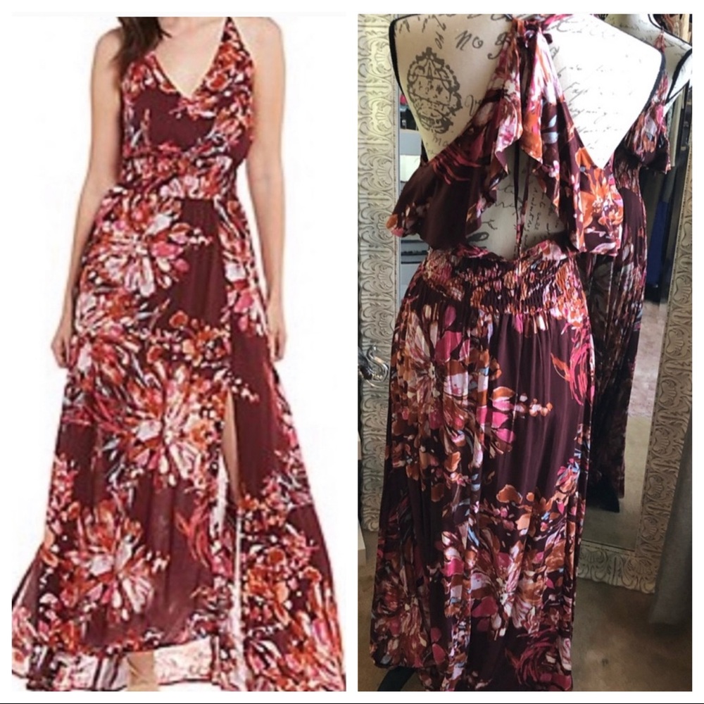 Chelsea and Violet printed maxi dress